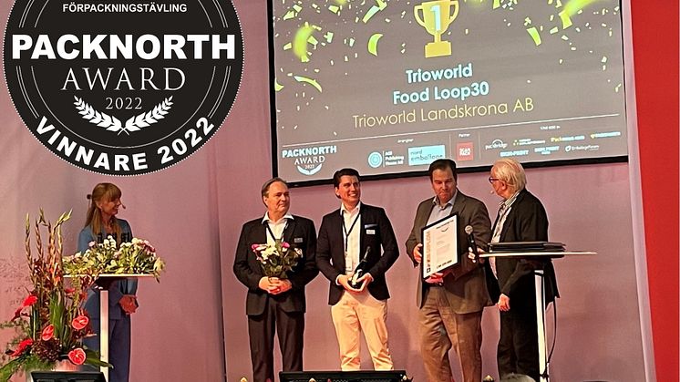 Trioworld wins Packnorth Award 2022 for recycled flexible food packaging 