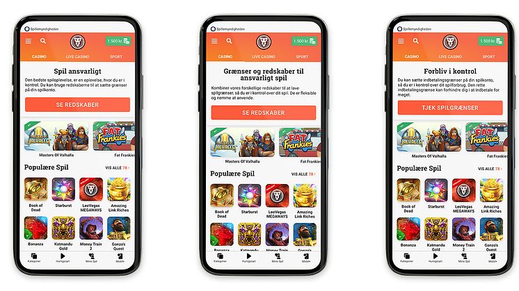 LeoVegas Group øger brugen af ​​ansvarlige spilleværktøjer i Sverige og Danmark