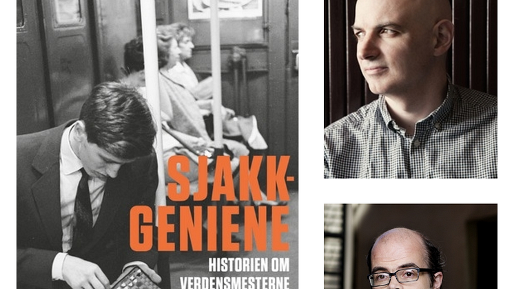 Grønn og Lahlum tek med dette over som det norske standardverket om sjakkens gigantar, skriver Bård Vegrad Solhjell om "Sjakkgeniene" i Dag & Tid (c) Anna Julia Granberg/Blunderbuss &  Agnete Brun