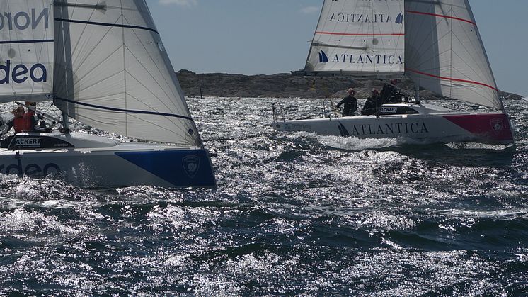 Hård vind på Marstrand – Match Cup är igång