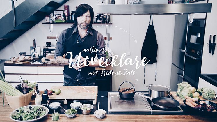 Konsultbolag i matseriesamarbete med Frederik Zäll – ger hälsosamma mattips för utvecklare på YouTube