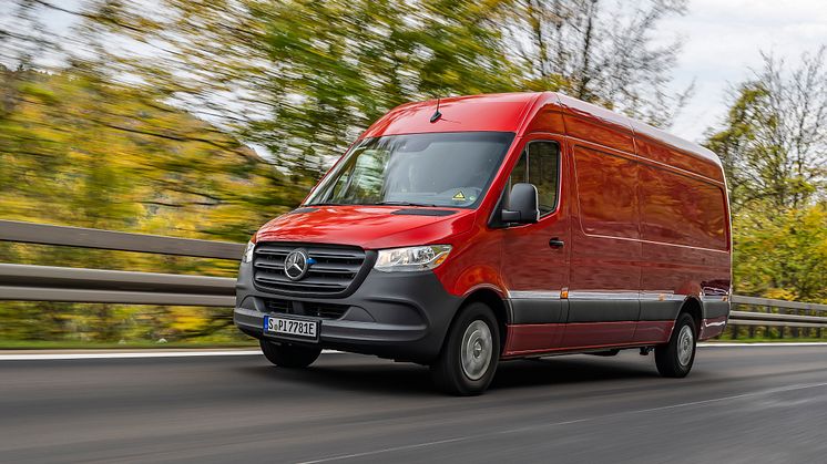 475 kilometer på én opladning: Prototype på ny generation af Mercedes eSprinter imponerer med lang rækkevidde