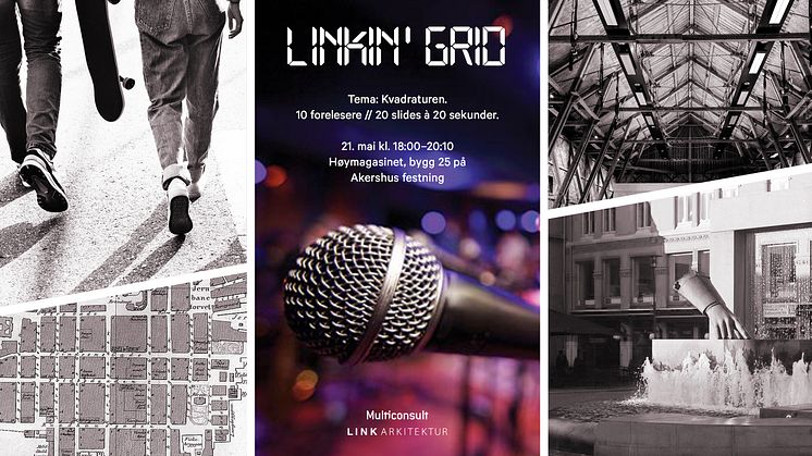 LINKIN’GRID: Tirsdag 21. mai kl. 18.00