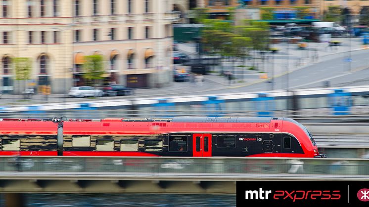 Sedan mars 2015 kör MTR Express snabbtågstrafik mellan Göteborg och Stockholm. 