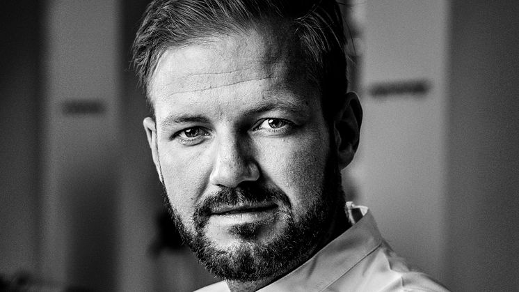 Sebastian Gibrand. Sveriges finalist i världsfinalen i Bocuse d'Or