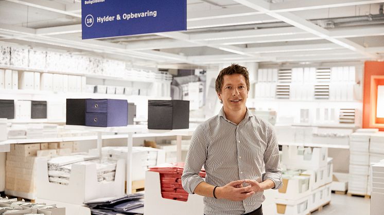 Johan Laurell, adm. direktør i IKEA Danmark. Find IKEAs årsrapport for FY18 vedhæftet nederst. 