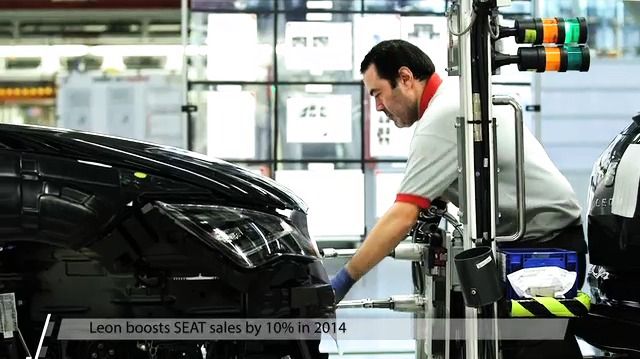 SEAT fabrikken øger med 10% i 2014
