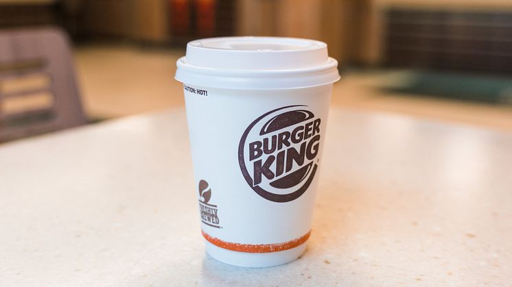 Kaffen på Burger King er økologisk og Fairtrade