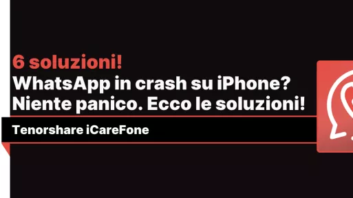 WhatsApp crasha su iPhone