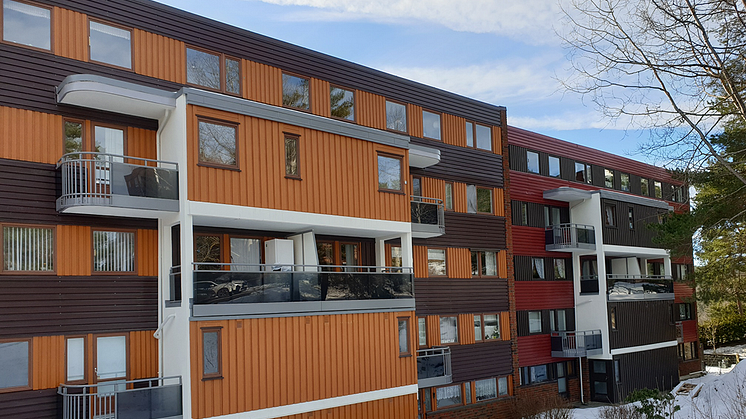Fasadgruppen utför omfattande exteriörrenovering av bostadsområde i Oslo
