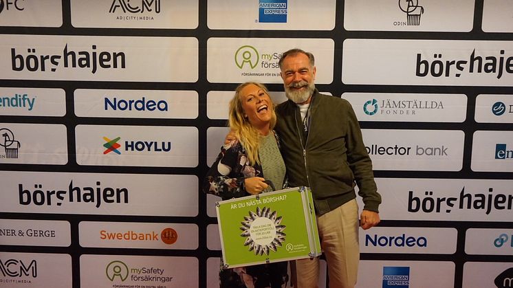 ​Ann Lund vinnare av mySafety Försäkringars aktieportfölj värd 20 lax