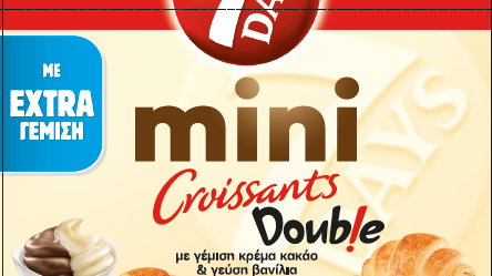 7DAYS mini croissants doub!e