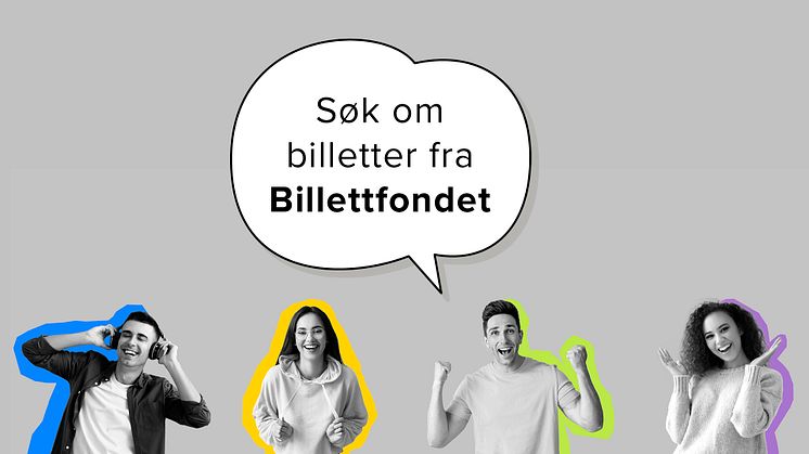 Lanserer felles billettfond: Vårt mål er å bidra til at flere kan få en positiv opplevelse!