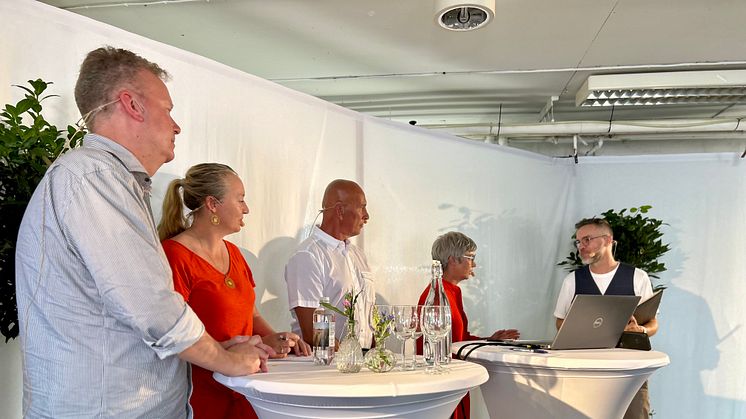 Under Almedalsveckan i Visby, genomförde Plåt & Ventföretagen och Svensk Byggplåt seminariet ”Hur skapar vi nya affärsmodeller för återbruk av byggmaterial”? 