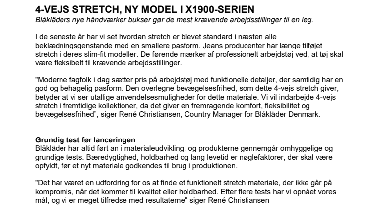 4-VEJS STRETCH - NY MODEL I X1900-SERIEN
