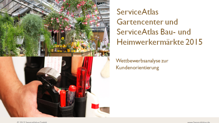 Die besten Baumärkte und Gartencenter aus Kundensicht 