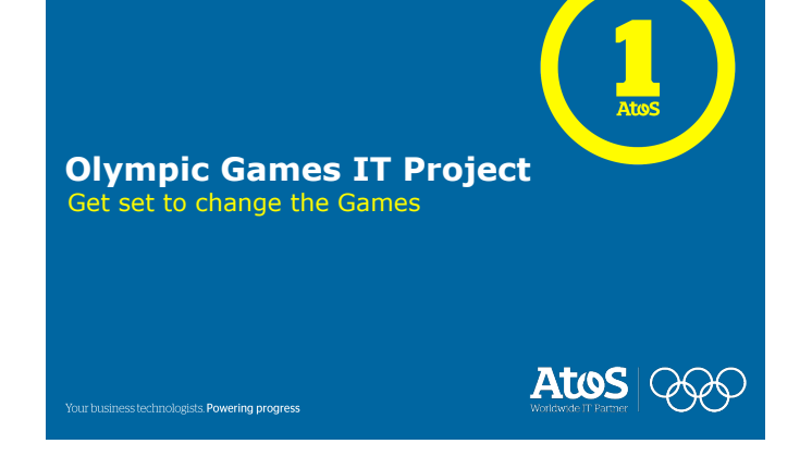 Get Set to Change the Games with Atos Business Solutions