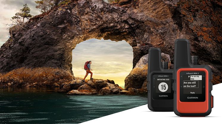 Das inReach Mini 2 ist ein leichtes und kompaktes GPS-Satelliten-Kommunikationsgerät von Garmin mit Notruf-Funktion.