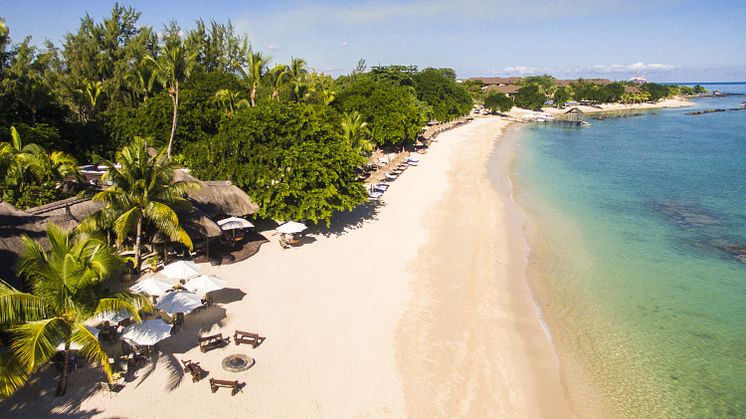 Der Traumstrand am Maritim Resort & Spa Mauritius - ein Sehnsuchtsort, den geimpfte Urlauber nun endlich wieder genießen dürfen.