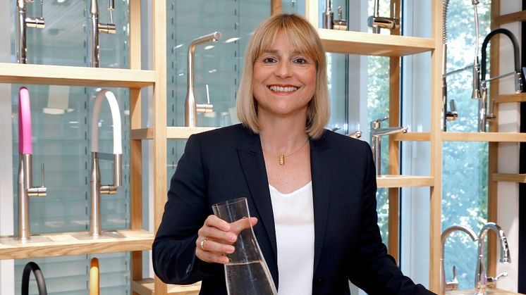 Senior Vice President for Vandsystemer, Filter og Køkken EMENA Andrea Bußmann 