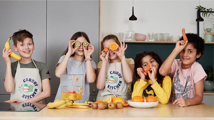 Paulig investerar i Carrot Kitchen – världens första matlagningsapp för barn