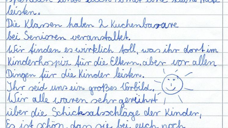 Starker Einsatz für Bärenherz: Schüler der Oberschule Mockrehna spenden dem Kinderhospiz