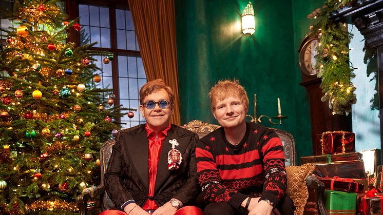 Elton John og Ed Sheeran.