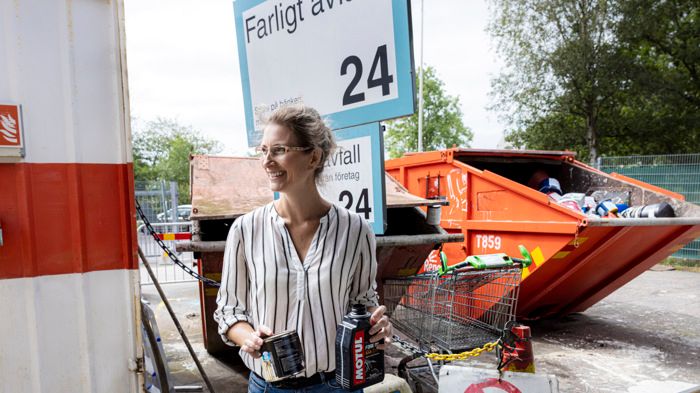 Från och med 2 oktober gäller 15 fria besök på återvinningscentralerna