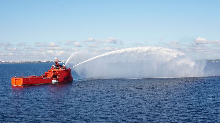 ”Esvagt Aurora” er den fjerde nybygning, ESVAGT får hjem fra Zamakona Shipyard. Både søsterskibet ”Esvagt Bergen” og skibene ”Esvagt Corona” og ”Esvagt Capella” er bygget i Bilbao.