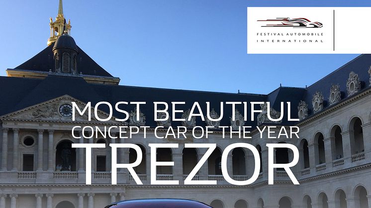 Renault TreZor er kåret som den smukkeste konceptbil