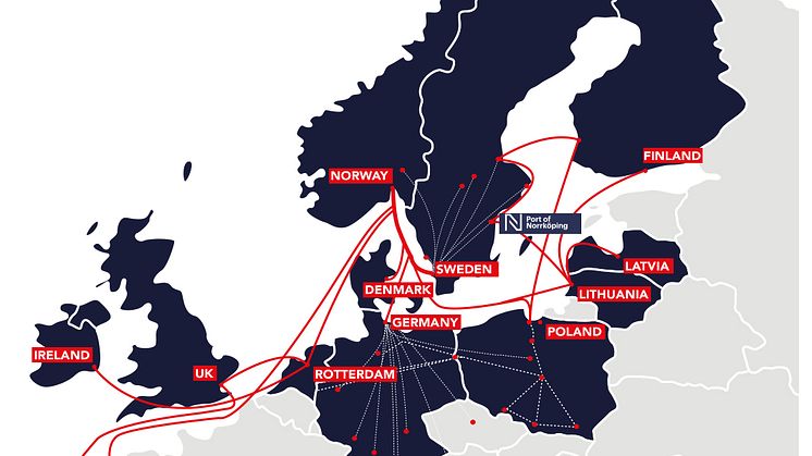 Ny kortsjölinje till Norrköpings Hamn invigd