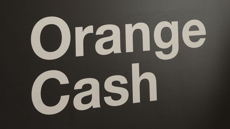 Orange cash logo