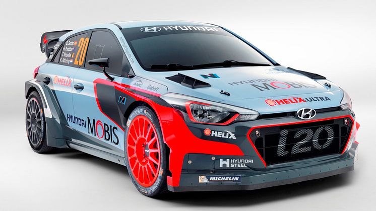 Hyundai kör med tre nya generationens i20 WRC på Rally Sweden – för första gången någonsin