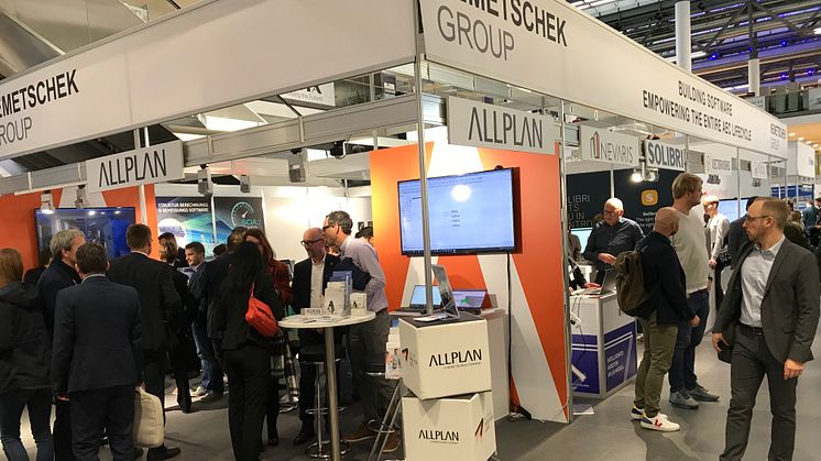 ALLPLAN stellt auf der diesjährigen BIM World Munich die aktuelle Version seiner BIM-Software Allplan 2022 vor. Copyright: ALLPLAN