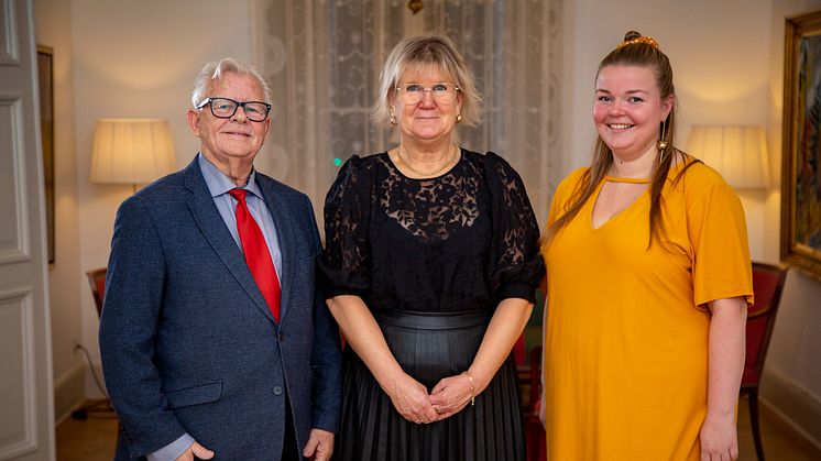 Tre vardagshjältar från Göteborgsregionen. Från vänster: Kent Carlsson (Ale), Ann Svahn Lindholm (Mölndal) och Emma Ivarsson (Härryda).