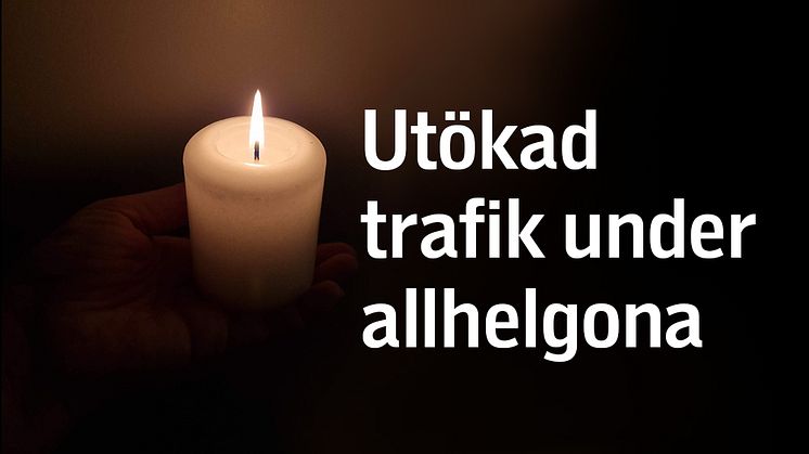 SL sätter in extra trafik till begravningsplatser i allhelgona