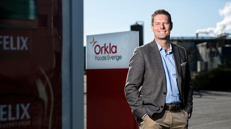 Patrik Andersson, VD, Orkla Foods Sverige