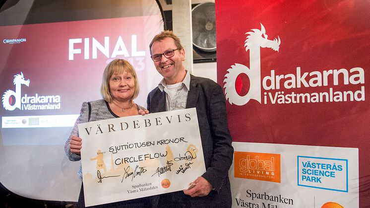 ”Circleflow” -Vinnare av Drakarna i Västmanland 2013.