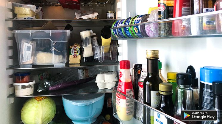Scanna av ditt kylskåp för att få reda på varornas hållbarhetsavtryck 