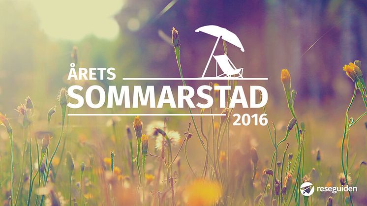 Nu börjar omröstningen av Årets Sommarstad 2016
