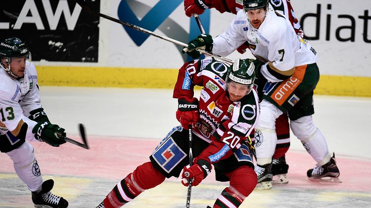 Joel Lundqvist, forward och lagkapten i Frölunda HC
