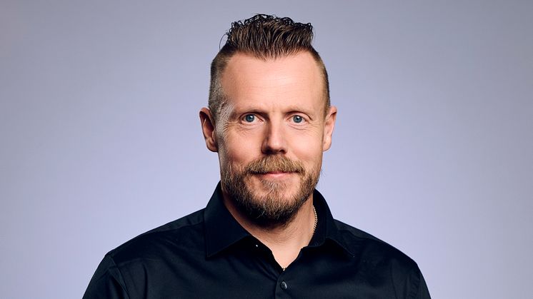 Mathias Ericsson är ny arbetschef i Svevia. Foto: Mikael Sjöberg
