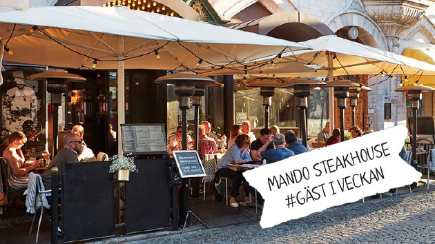 Mando Steakhouse använder märkningen Kött från Sverige. Följ dem på Från Sveriges Instagram under vecka 43.