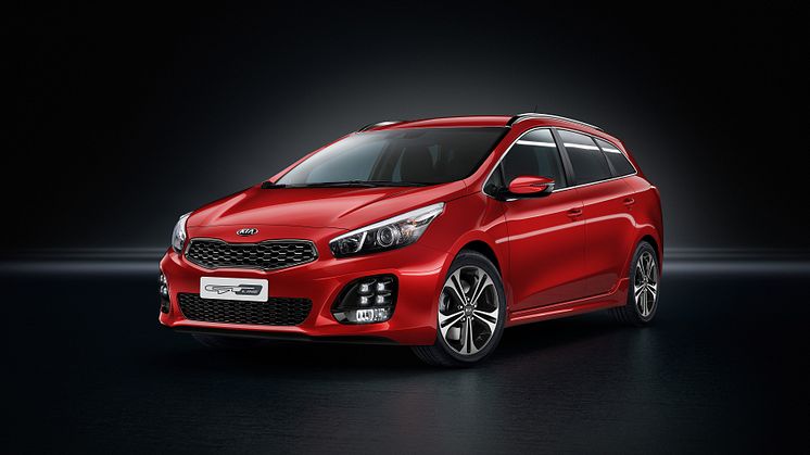 Kia presenterar nya uppgraderade cee'd - i september lanseras GT Line