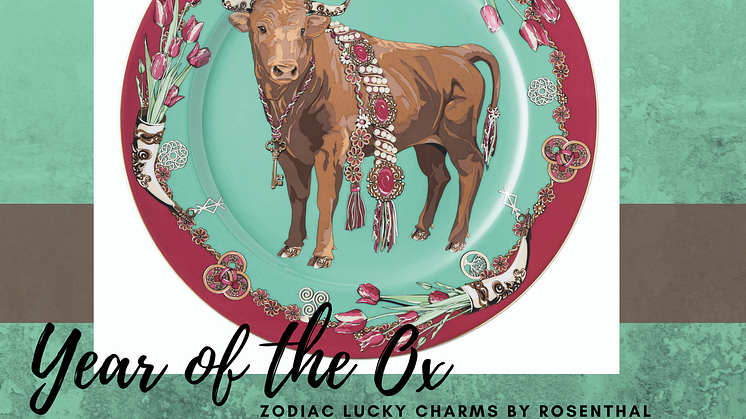 A richly decorated ox symbolises the power of nature and attracts good luck.