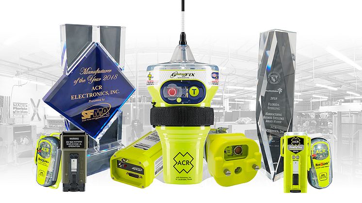 Award-winning ACR Electronics manufactures beacons and other equipment for the marine and outdoor markets 