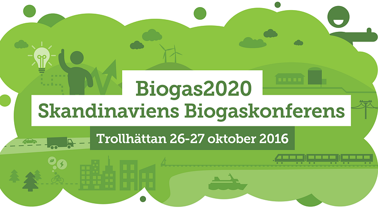 Skandinavisk biogaskonferens  samlar växande bransch i Trollhättan