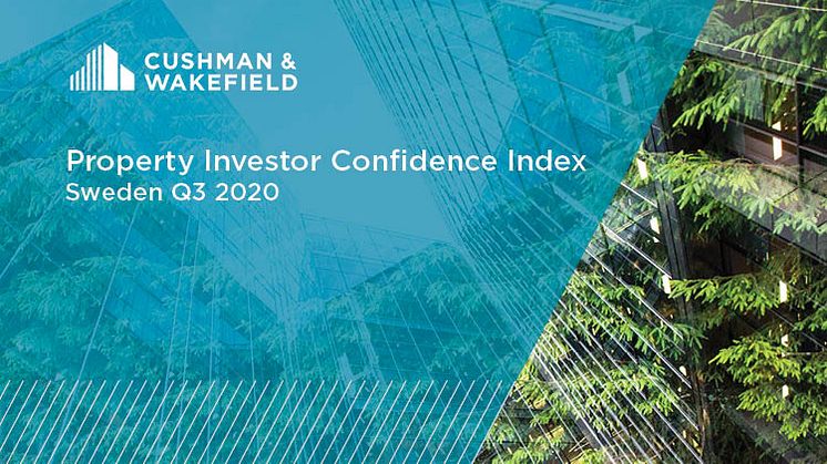 Cushman & Wakefields senaste “Property Investor Confidence Index” vittnar om ett stort intresse för hållbarhet och hyresbostäder