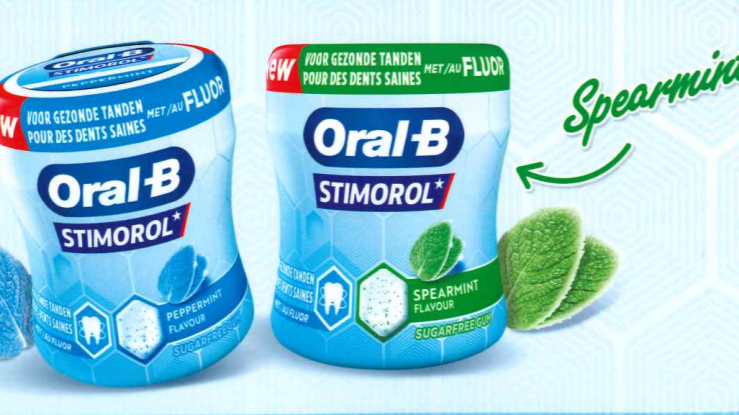 BELGIUM | Een gezonde mond on the go  Stimorol en Oral-B lanceren eerste kauwgum met actieve fluor