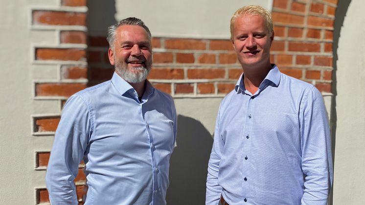 Trend Micros nye Chief Technology Officer, Morten Hoel, sammen med administrerende direktør, Ola Lauten.